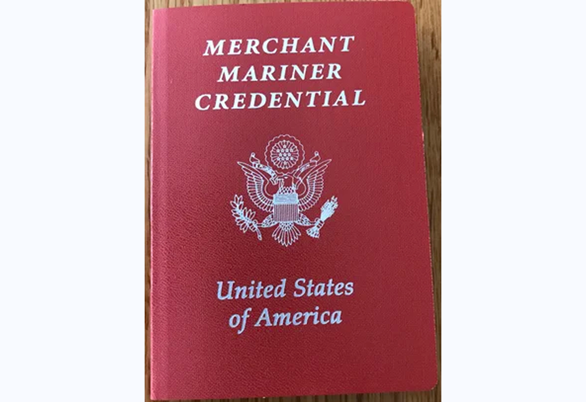 Official maritime identification booklet